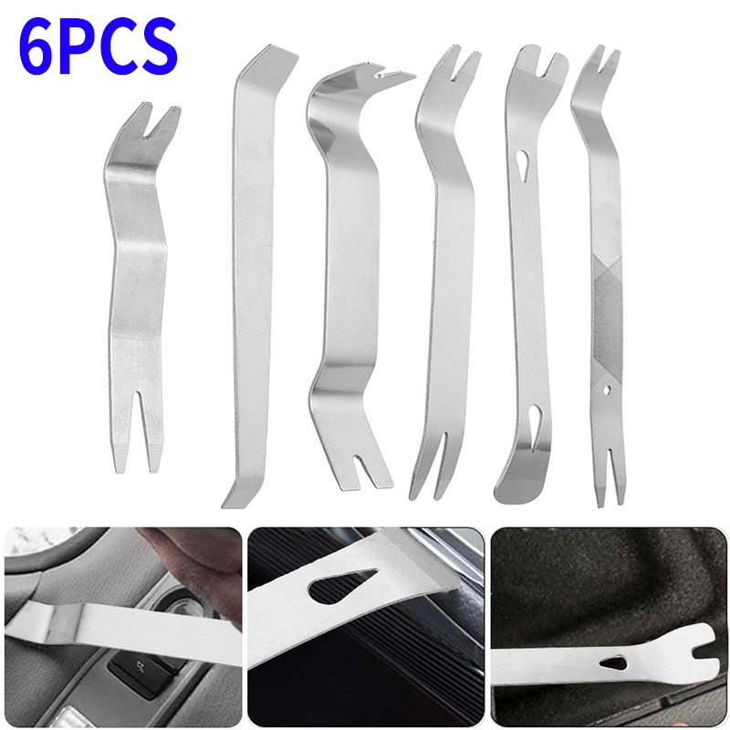 Diy Electronics Radio - 6Pcs Car Interior Trim Removal Tool