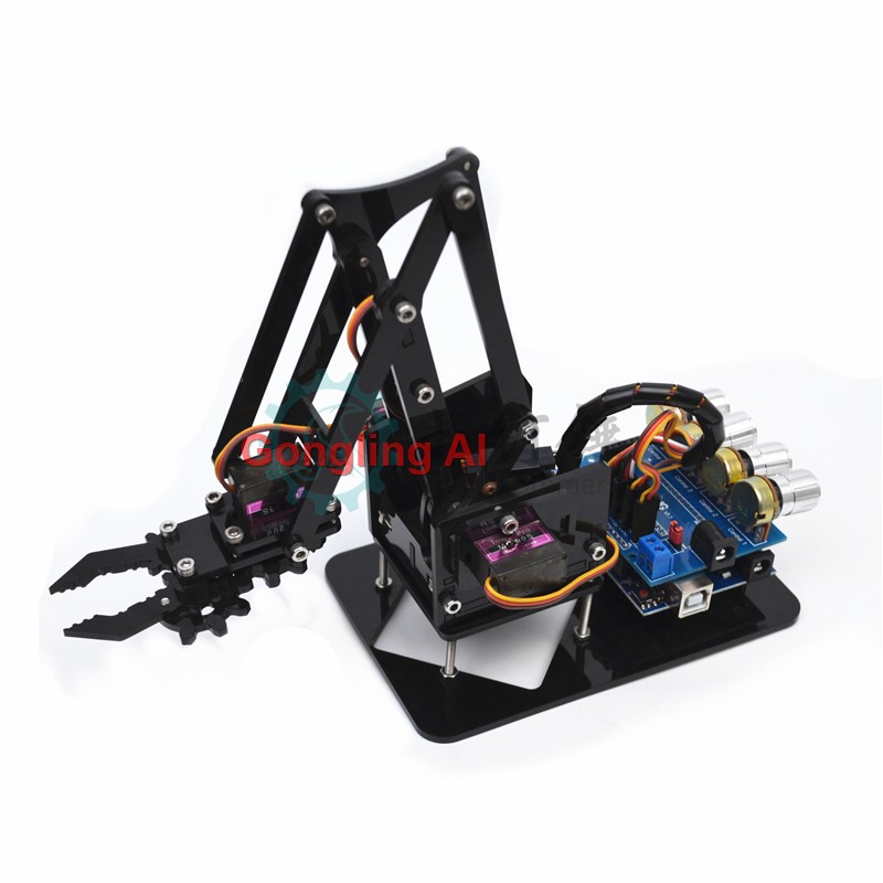 Diy Kit Elektronik - STEM 4 DOF Robot Arm Servo