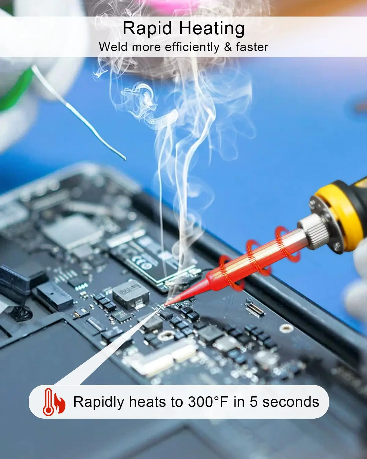 Portable Soldering Iron Kit Co - Diy Electronics Organizer ulasan dan harga