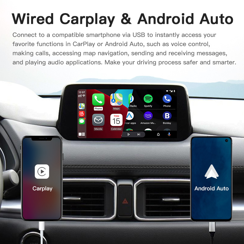 New grade CarPlay Android Auto - Diy Electronics Radio ulasan dan harga
