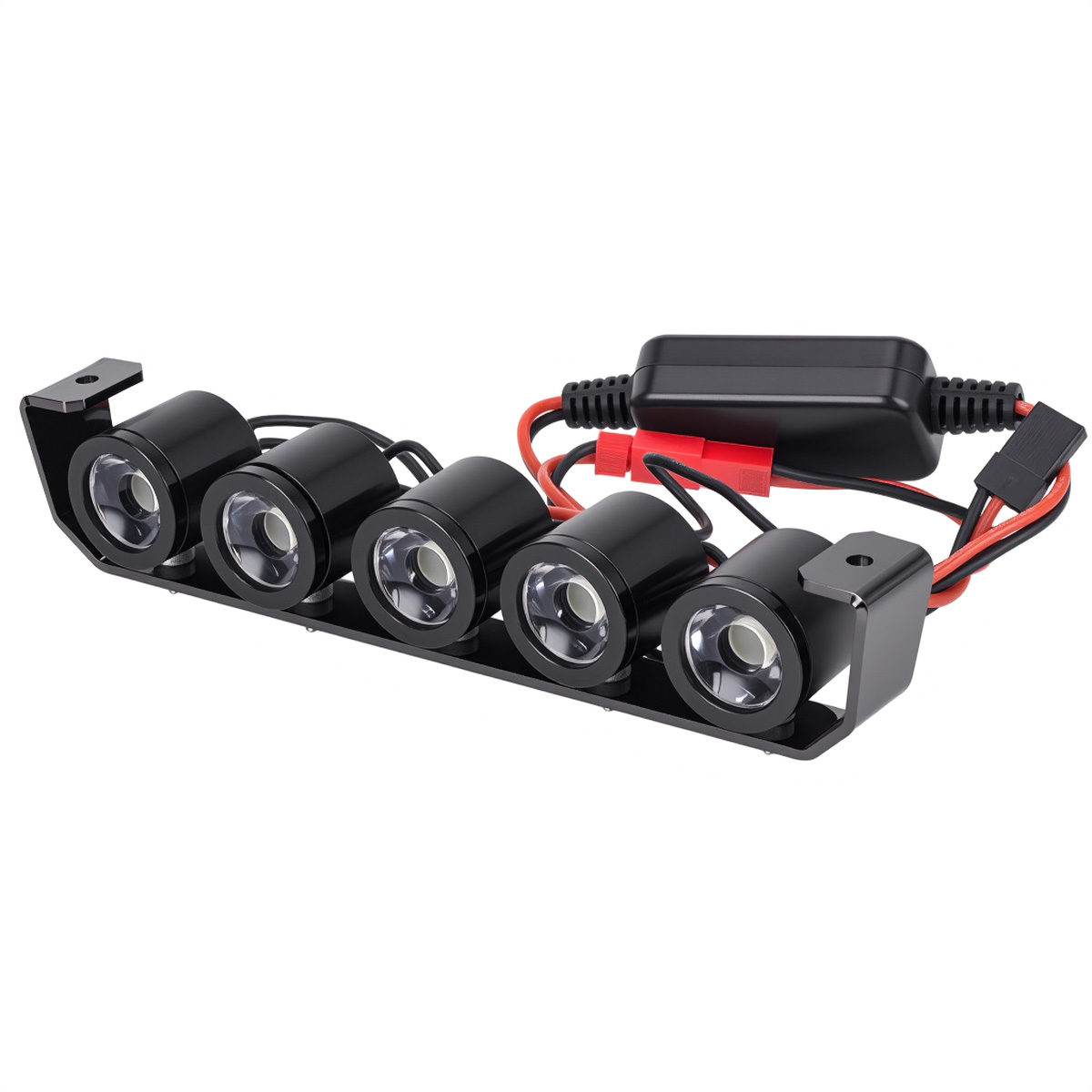 Aluminum 5 LED Light Headlight - Diy Electric Car ulasan dan harga