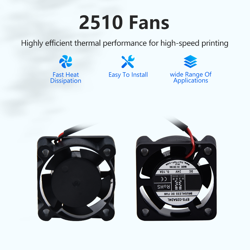 Ball Bearing 2510 Fan for Ende - Creality Printer Ender 3 V3 ulasan dan harga