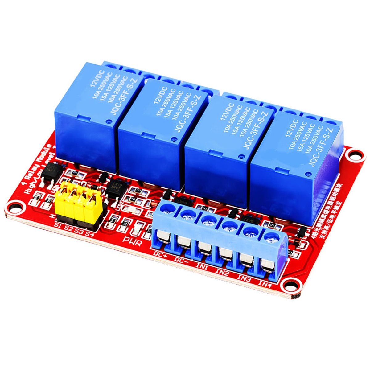 A49T 4 Channel Relay Module 5V - Relay Module 5V ulasan dan harga