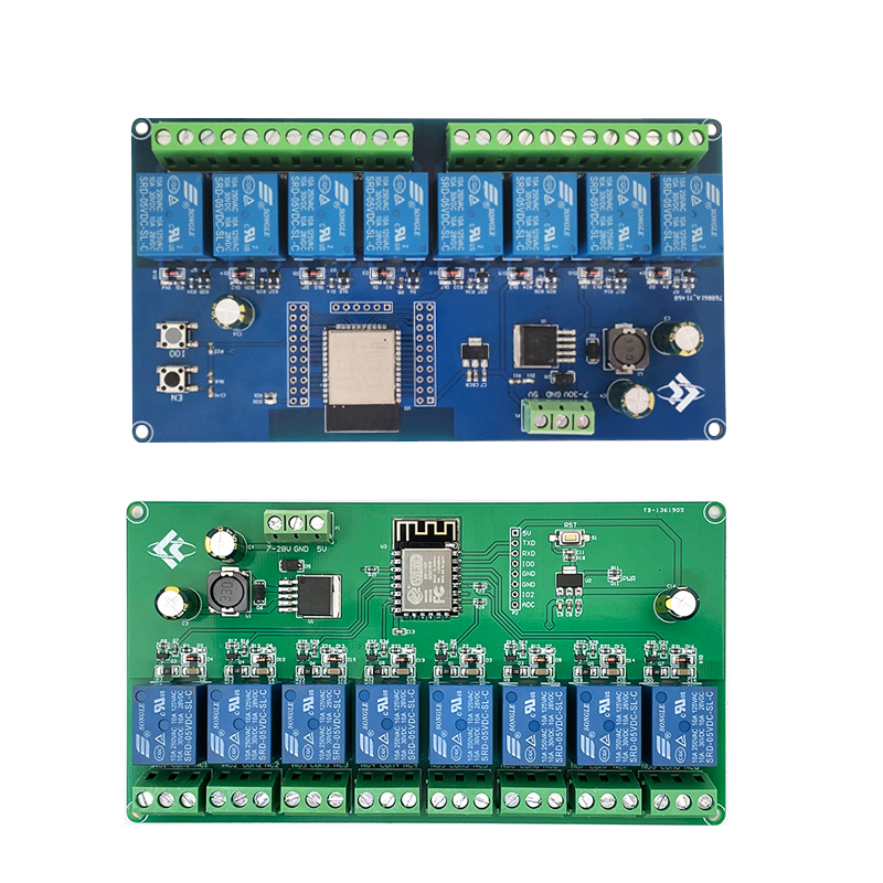 ESP8266 / ESP32 WIFI 8 Channel - Relay Module 5V ulasan dan harga