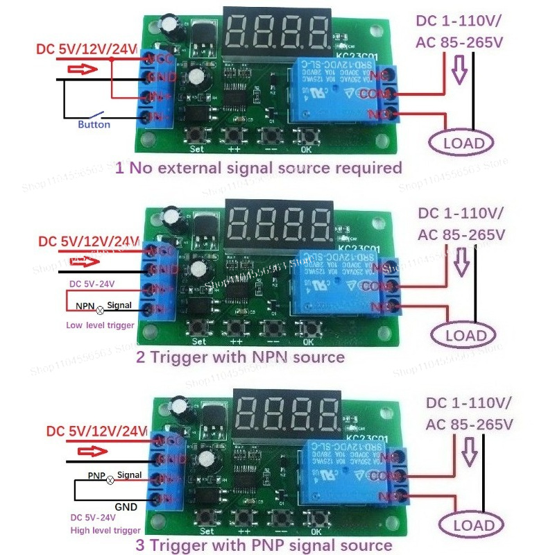 Multifunction Pulse Counter Sw - Relay Module 5V ulasan dan harga