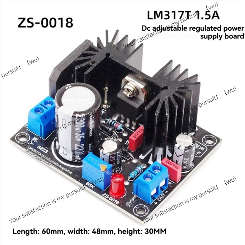 Adjustable LM317 1.5A output l - Diy Electronics Filament ulasan dan harga