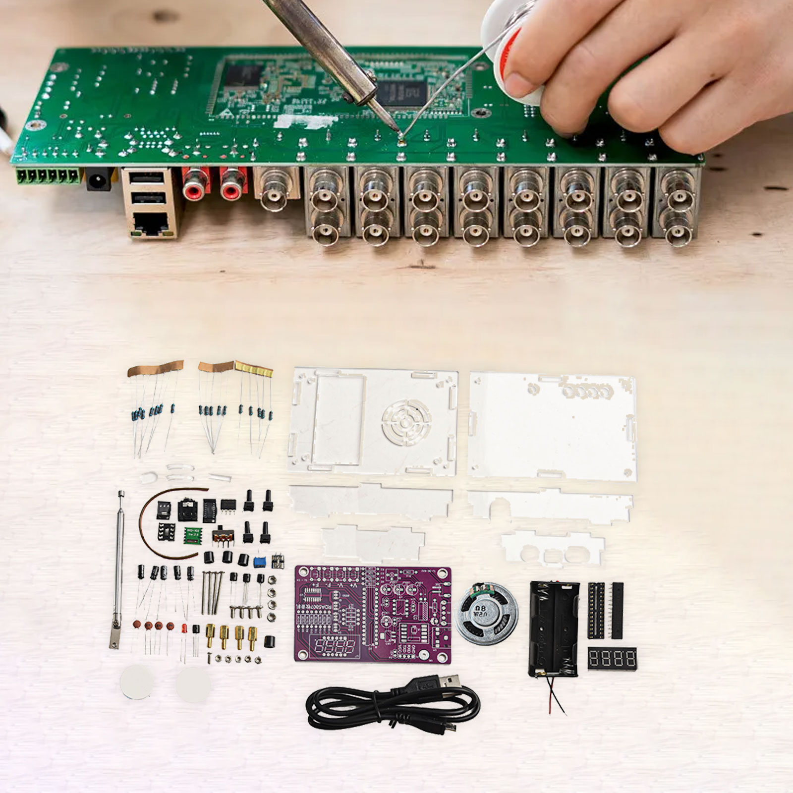 For FM Radio DIY Soldering Kit - Diy Electronics Kits For Beginners ulasan dan harga