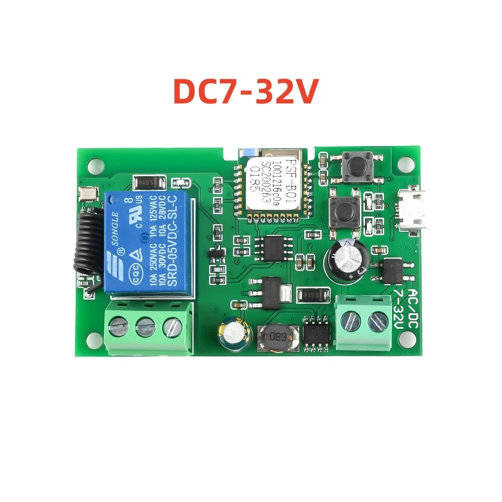 Ewelink AC/DC 5V 7V-32V 1 Chan - Relay Module 5V ulasan dan harga