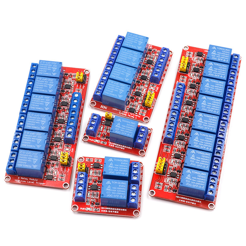 1/2/4/8-channel 5v/12v/24v Rel - Relay Module 5V ulasan dan harga