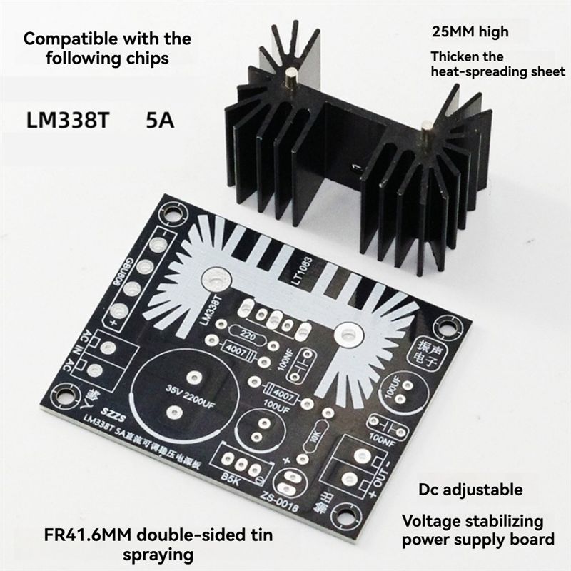 ABNR Adjustable Linear Regulat - Diy Electronics Filament ulasan dan harga