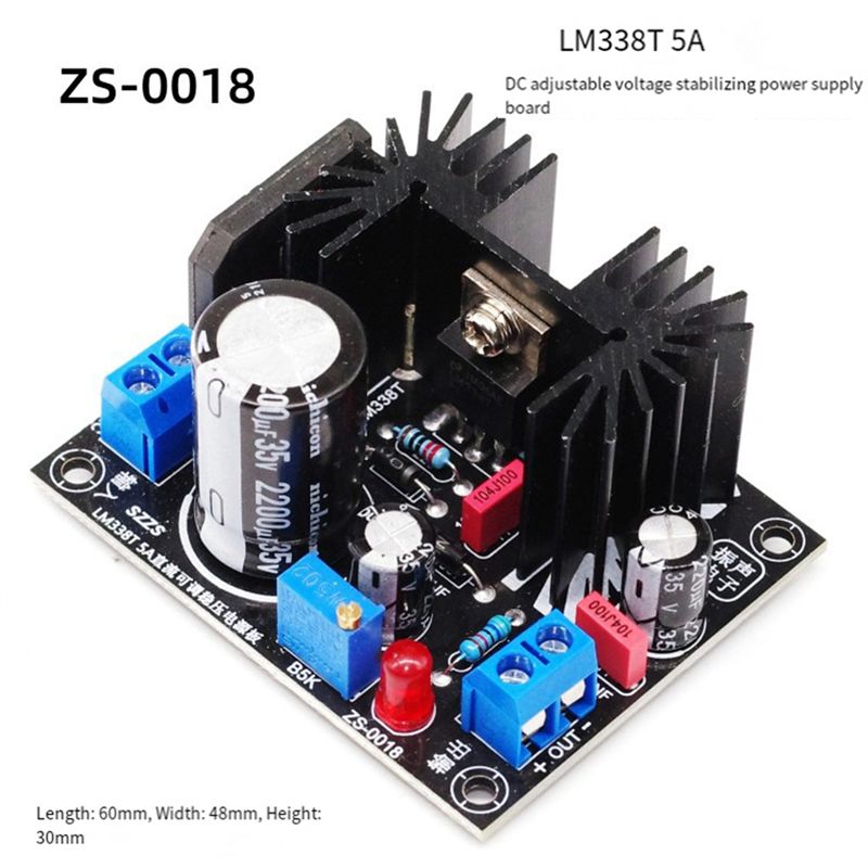 ABNR Adjustable Linear Regulat - Diy Electronics Filament ulasan dan harga