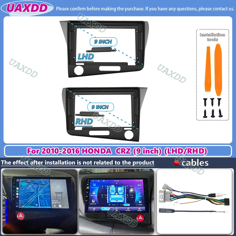 Android Frame Kit Panel for 20 - Diy Electronics Radio ulasan dan harga