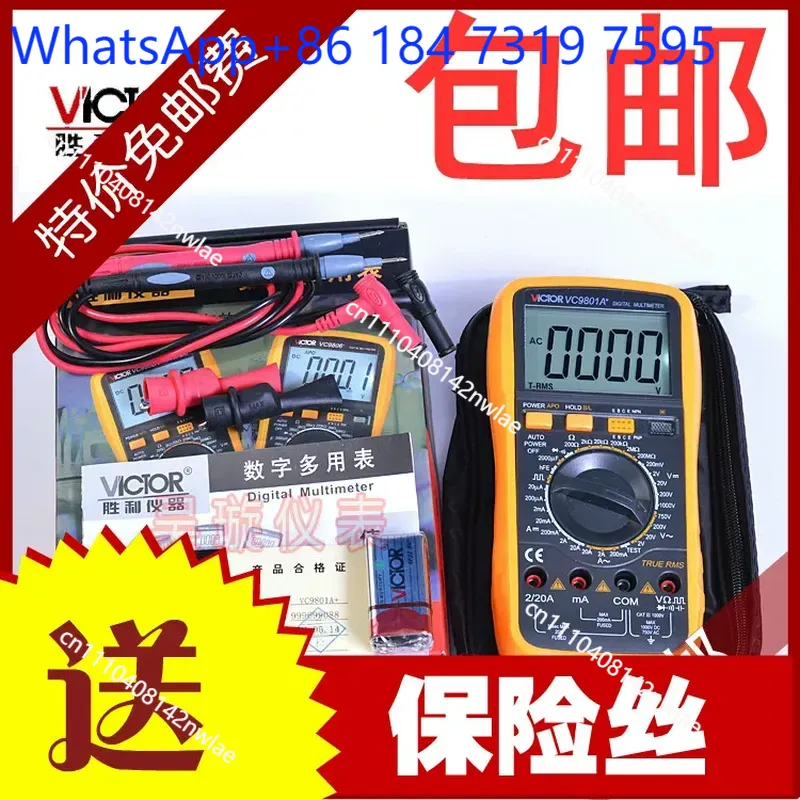 Digital Multimeter VC9801A VC9 - Multimeter Digital ulasan dan harga