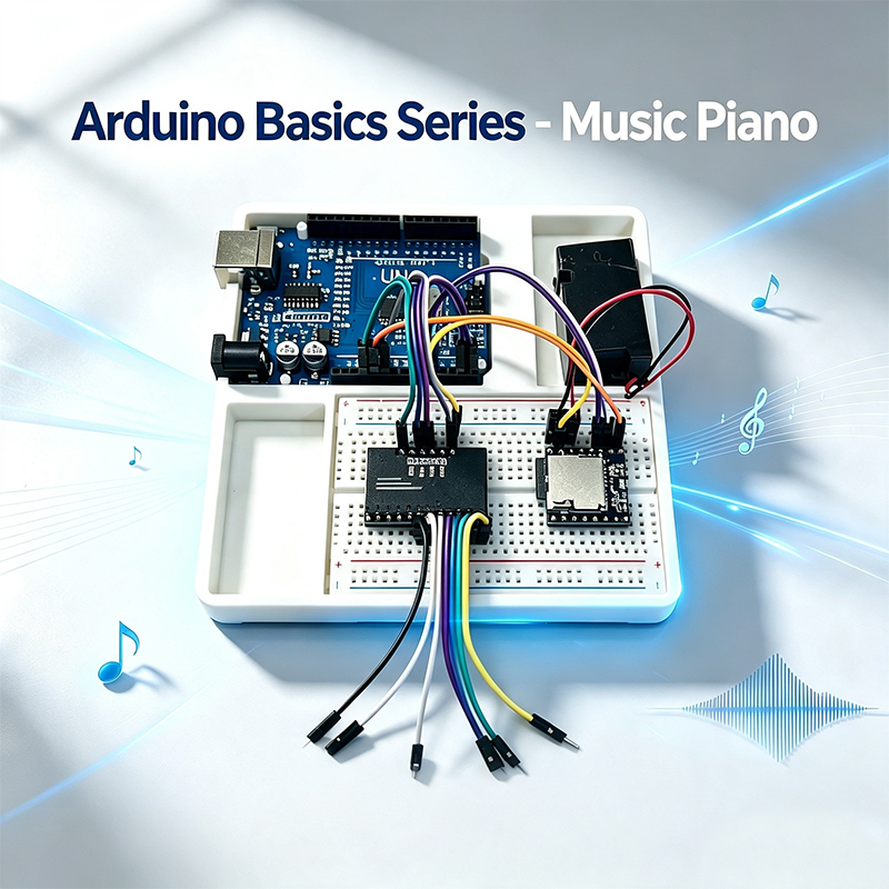 Arduino Basics Series Music Pi - Diy Electronics Kits For Beginners ulasan dan harga