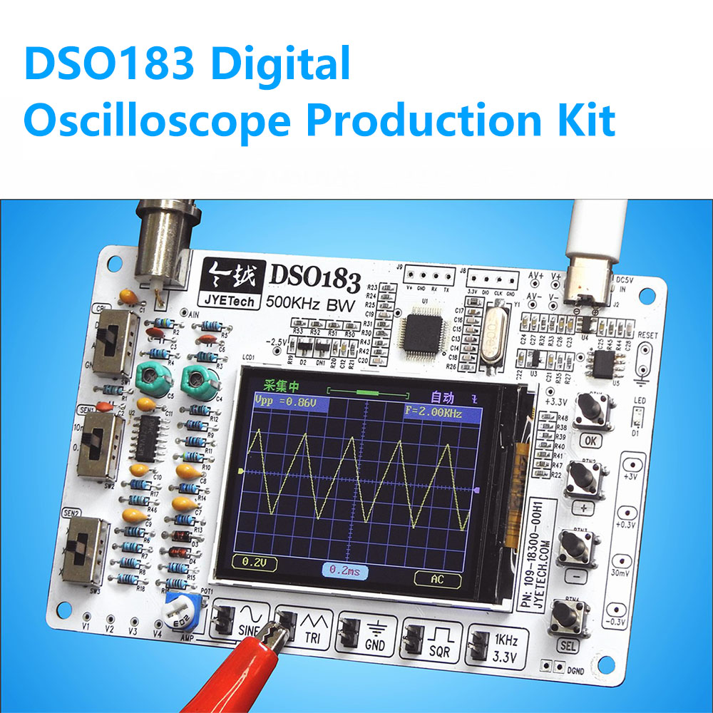 DC 5V DSO183 Digital Oscillosc - Diy Electronics Kits For Beginners ulasan dan harga