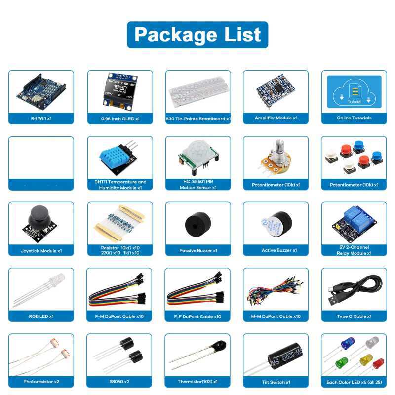 UNO R4 WiFi Compatible Develop - Diy Electronics Kits ulasan dan harga