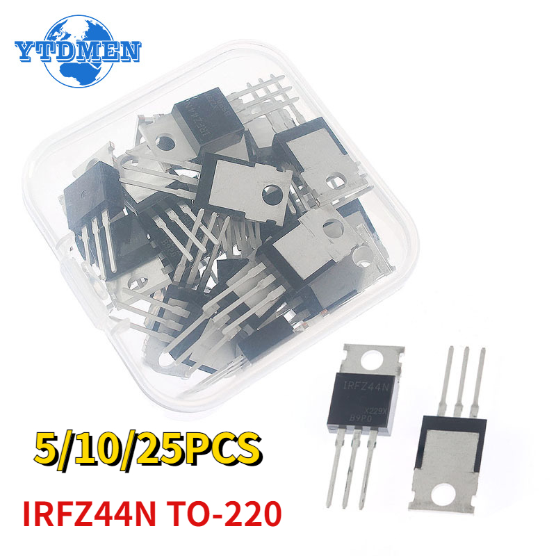5-25pcs IRFZ44N TO220 IRFZ44NP - Mosfet Transistor Set ulasan dan harga
