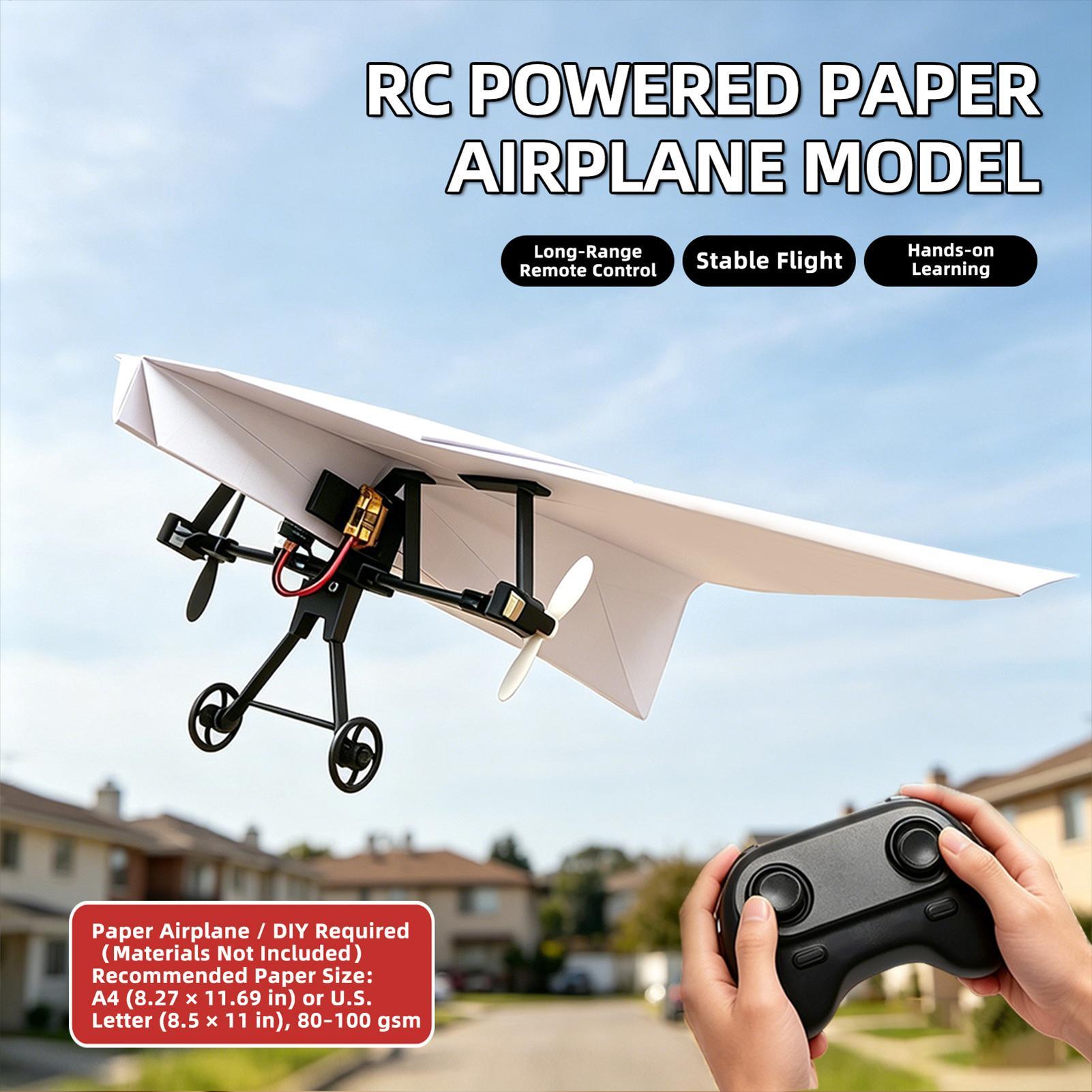 DIY RC Paper Airplane Kit Plan - Diy Electronics Kits ulasan dan harga