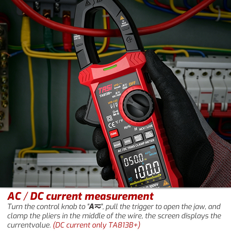 TA813B+ Digital Clamp Meter 60 - Multimeter Digital ulasan dan harga