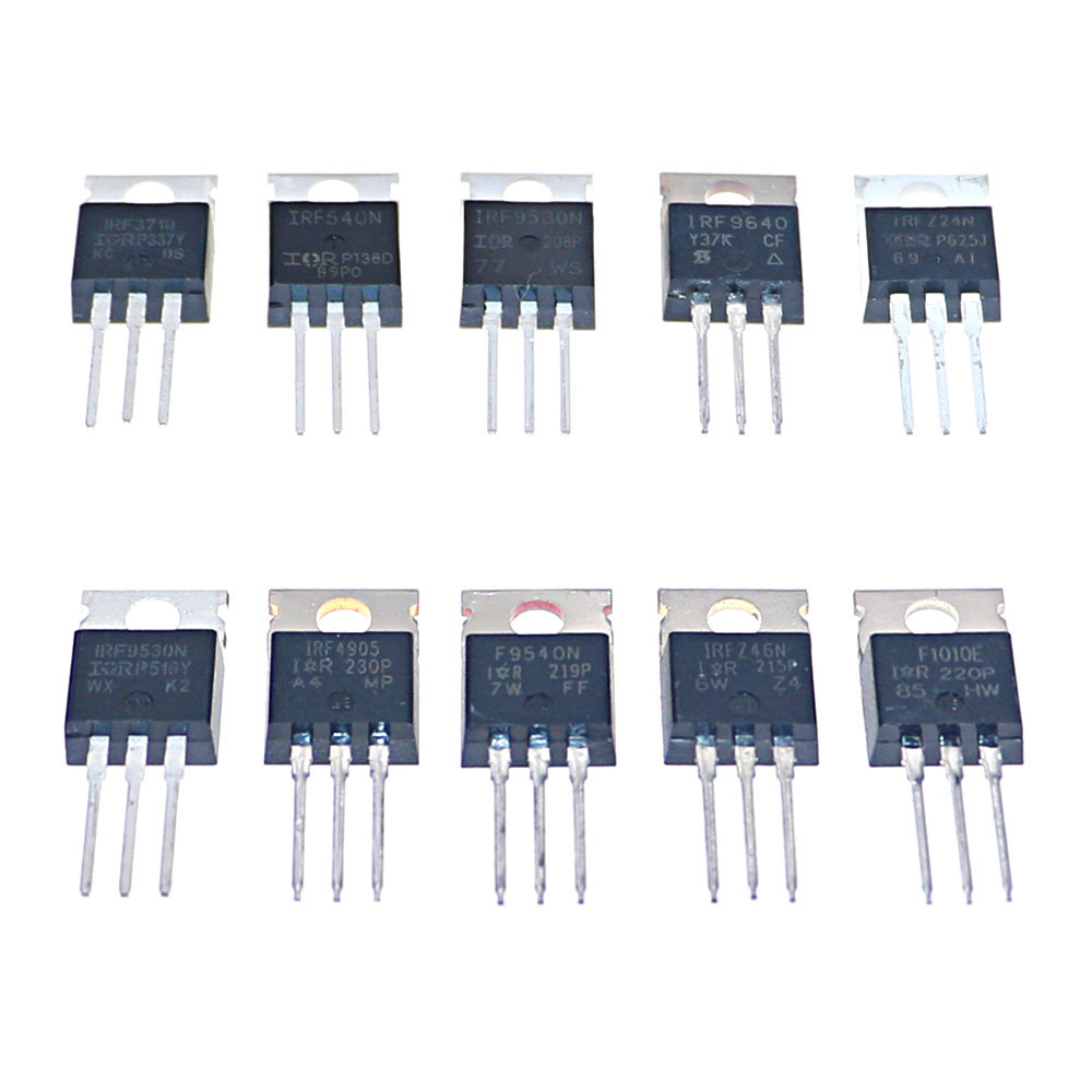 50Pcs 10 Values Mosfet Transis - Mosfet Transistor Set ulasan dan harga