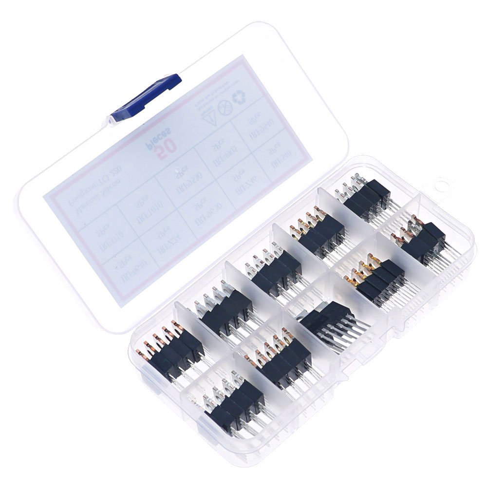 50Pcs 10 Values Mosfet Transis - Mosfet Transistor Set ulasan dan harga