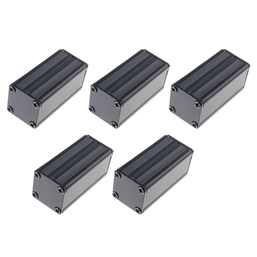 5pcs Extruded PCB Aluminum Box - Diy Electronics Organizer ulasan dan harga