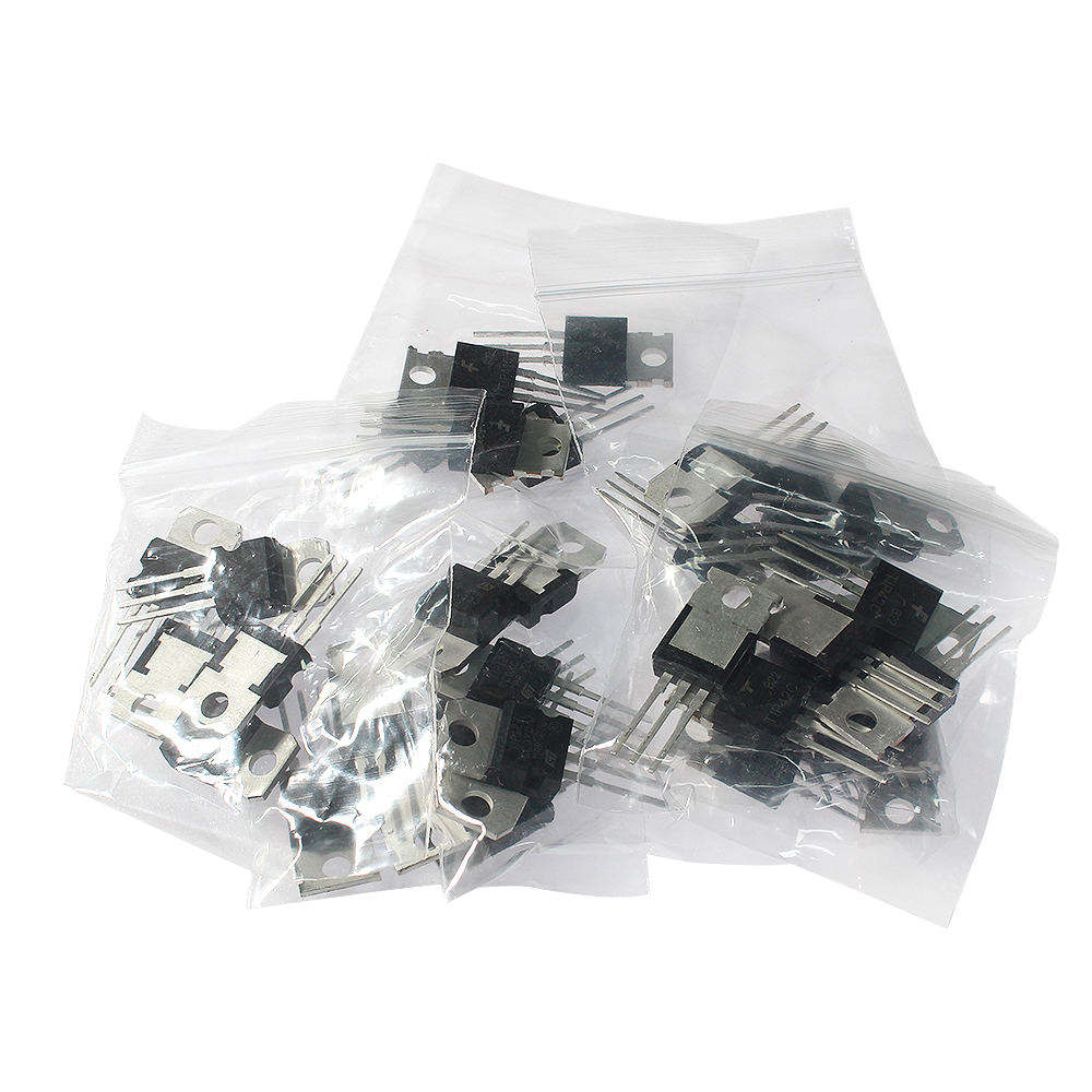 35pcs TIP31C TIP32C TIP41C TIP - Mosfet Transistor Set ulasan dan harga