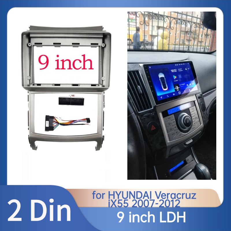 9 Inch Car Dash Fascia Frame P - Diy Electronics Radio ulasan dan harga