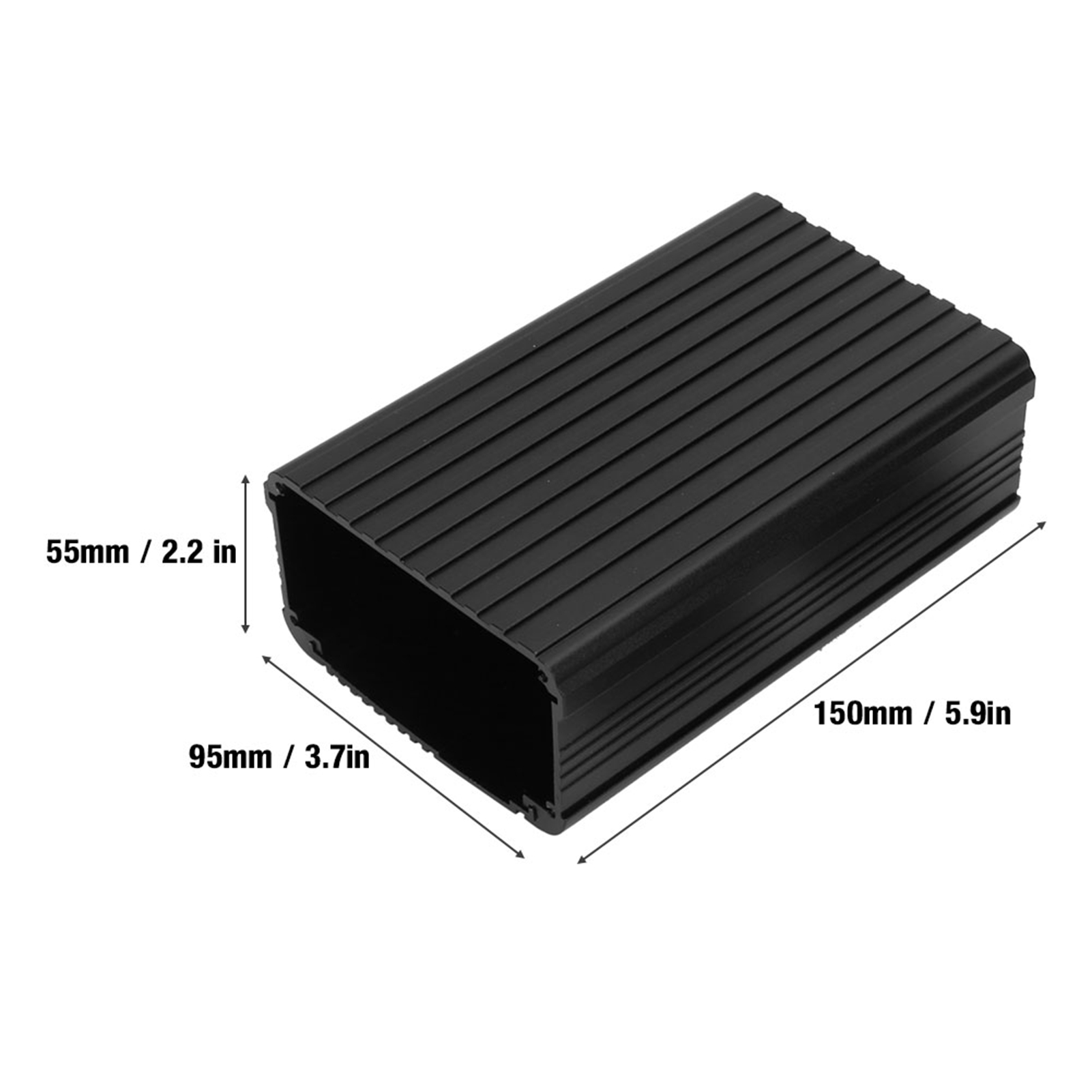 Aluminum Casing Cooling Box Ci - Diy Electronics Organizer ulasan dan harga