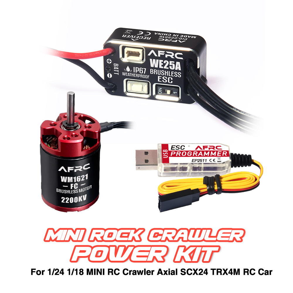 AFRC ESC 25A Brushless Power K - Diy Electric Car ulasan dan harga