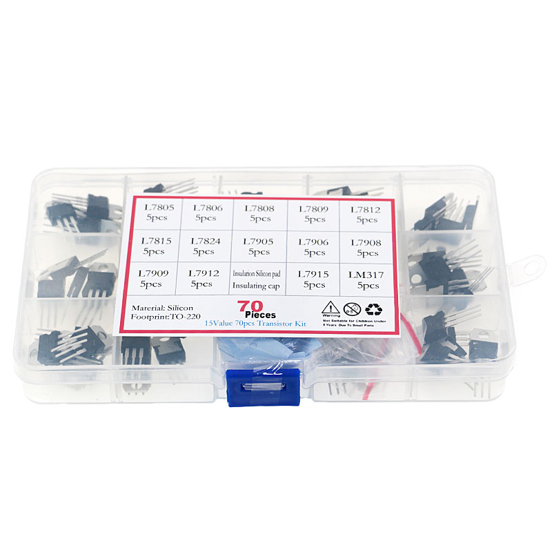 70Pcs 14 Voltage Regulator Val - Lm317 Voltage Regulator ulasan dan harga