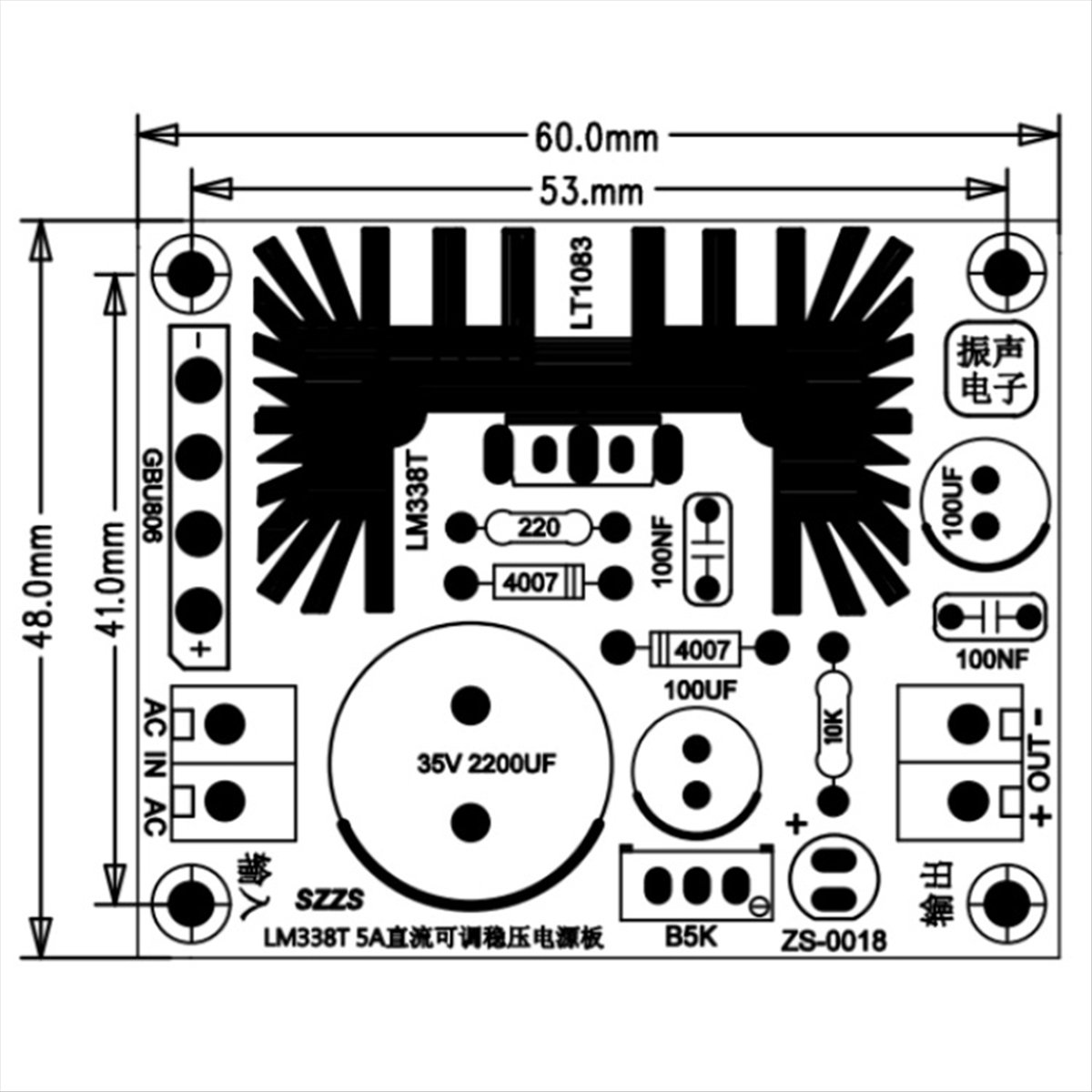 Delighted- Adjustable Linear R - Diy Electronics Filament ulasan dan harga