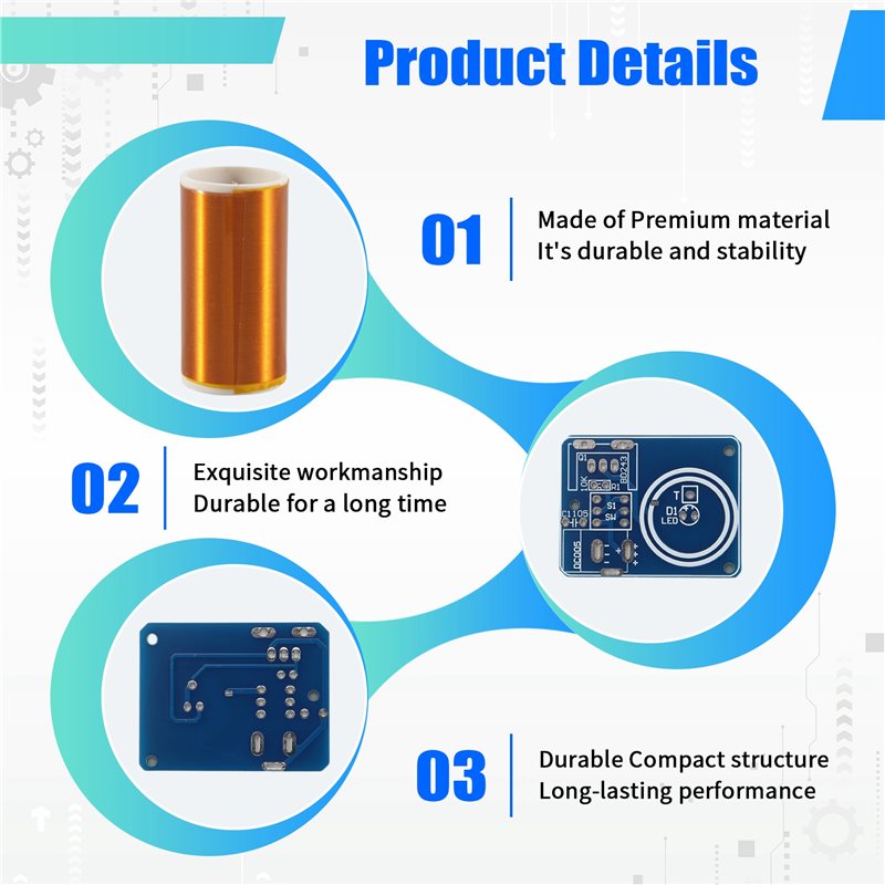 BD243 Mini For Tesla Coil Kit  - Diy Electronics Kits ulasan dan harga