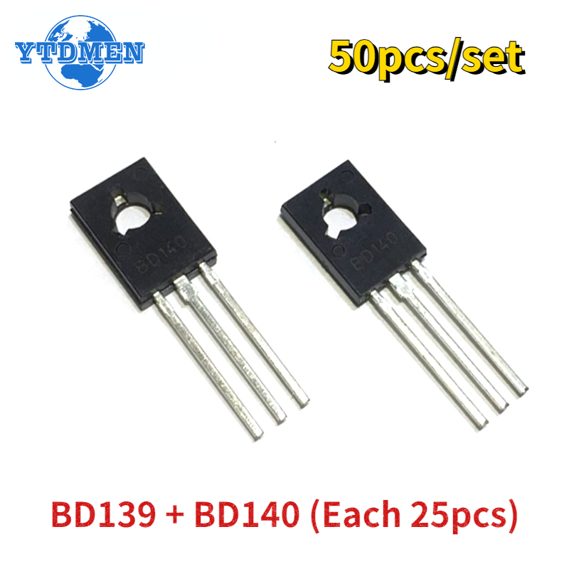 50pcs/set Transistor BD139 BD1 - Lm317 Voltage Regulator ulasan dan harga